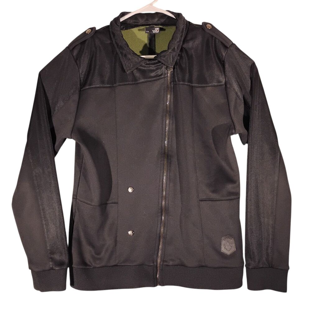 UBI workshop Assassin's creed jacket womens L Large evie black full zip